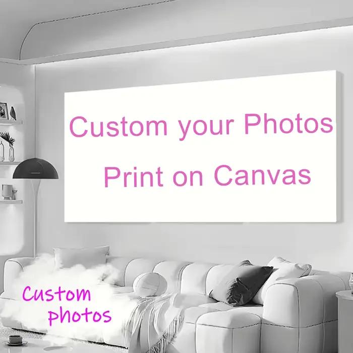 Grande impression sur toile personnalisée horizontale