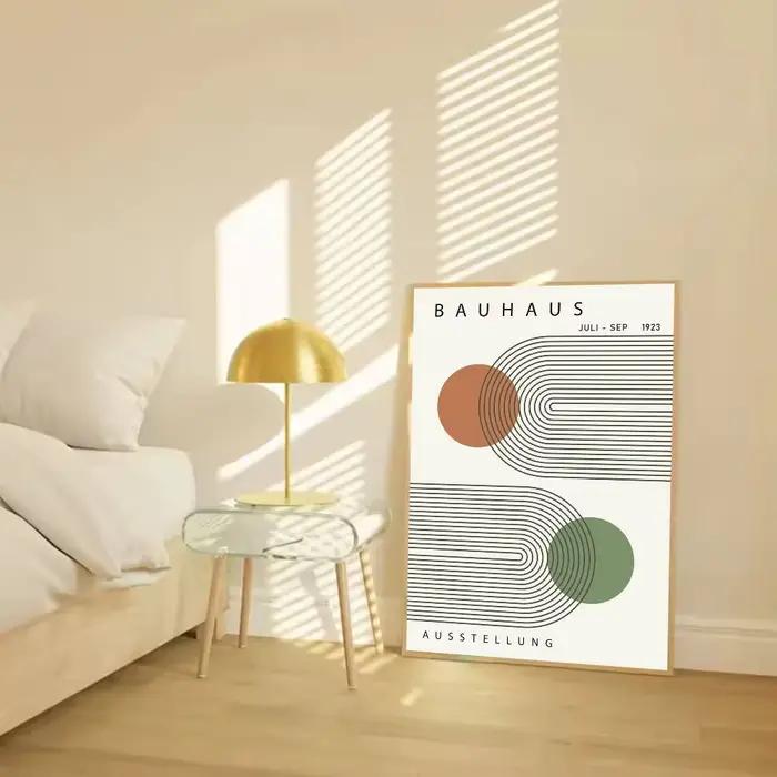 Affiches Bauhaus Green Lines