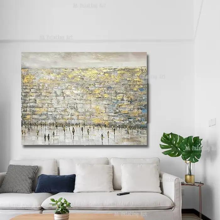 Grande toile d'art de luxe