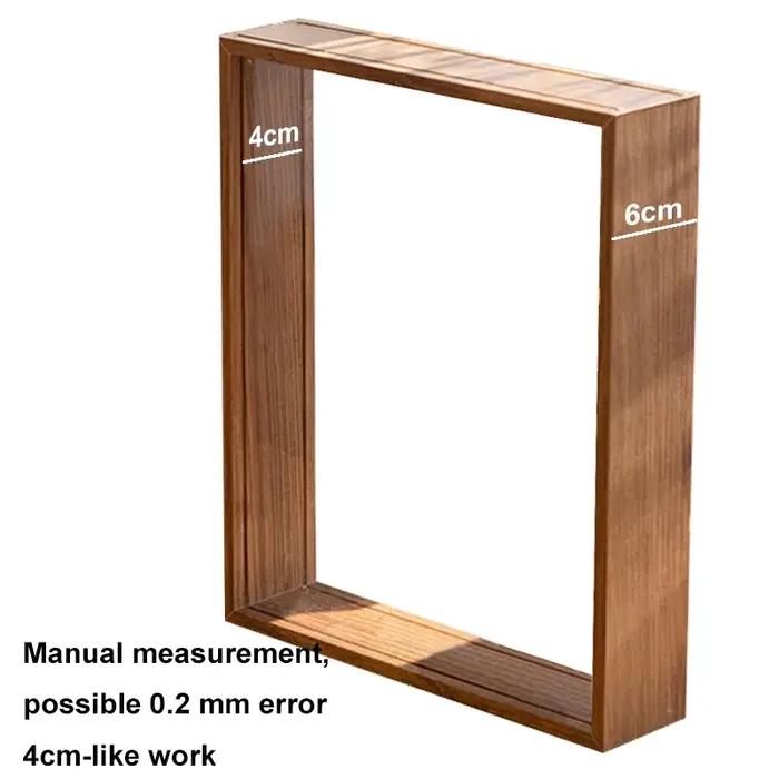 Boîte à Ombres Transparente de 4cm de Profondeur