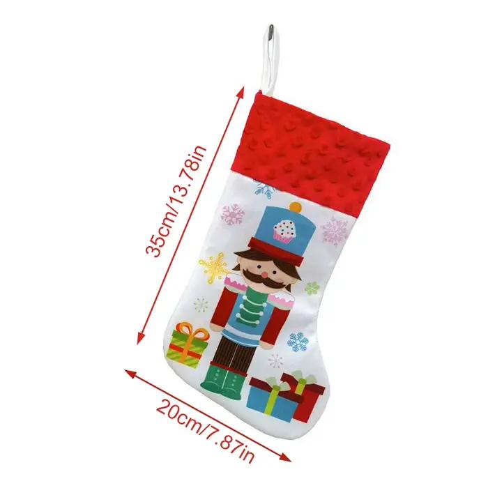 Bas de Noël casse-noisette pour enfants
