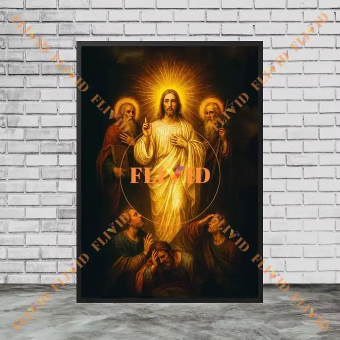 Affiche murale de l'église orthodoxe du christianisme catholicisme
