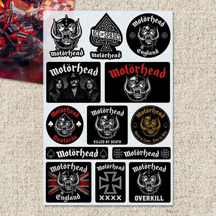 Autocollants M-Motorhead, autocollant Moto, pour carrosserie, pare-chocs, fenêtres, moto, ordinateur portable, murs, autocollant en vinyle, accessoires de tuning automobile