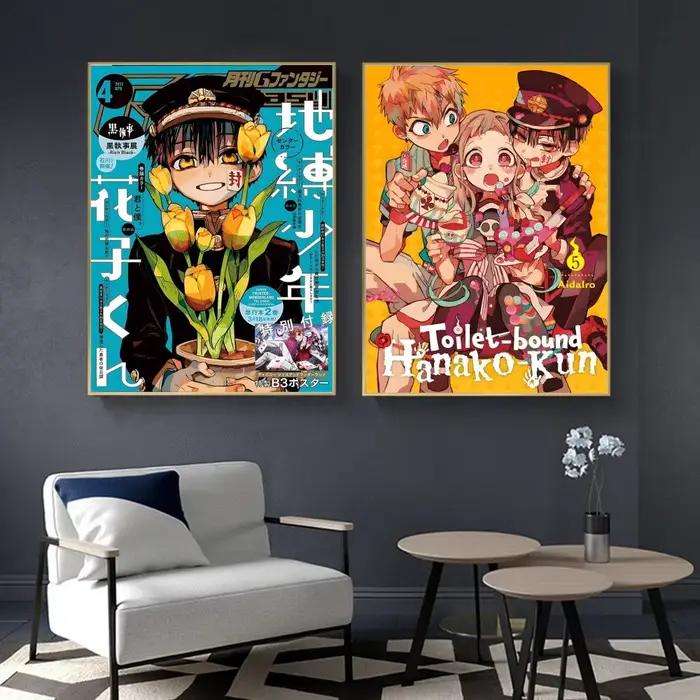 Affiche Hanako-kun liée aux toilettes