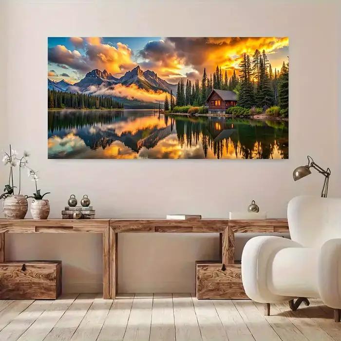 Peinture sur toile moderne sans cadre