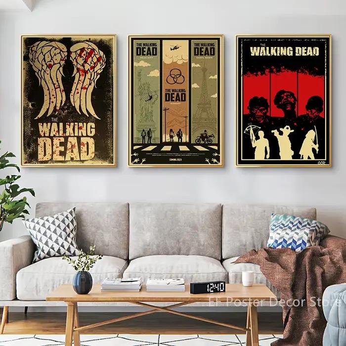 Affiche The Walking Dead Rick Grimes/Daryl Dixon