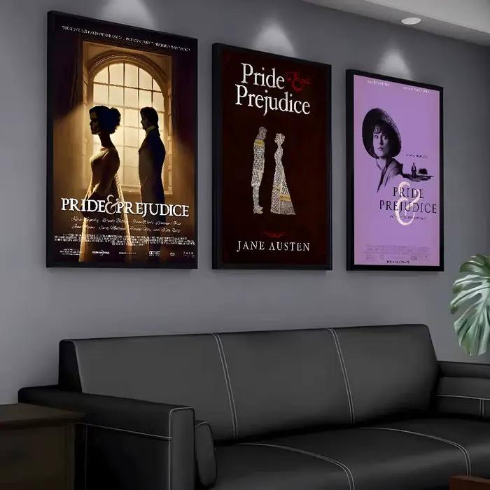 Affiche murale collante P-Pride & P-Prejudice