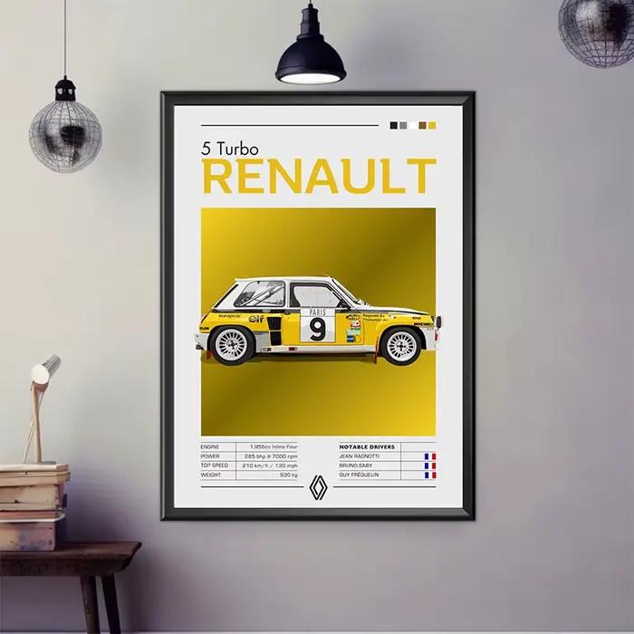 Affiche de la campagne des légendes du rallye