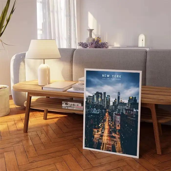 Affiches de paysage de ville de voyage de New York