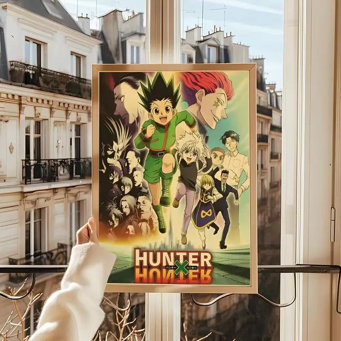 Autocollants d'affiche de dessin animé h-hunter X Hunter