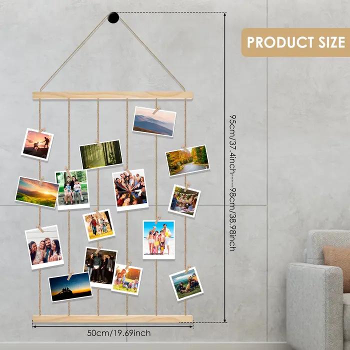 Support mural polyvalent pour affichage de photos