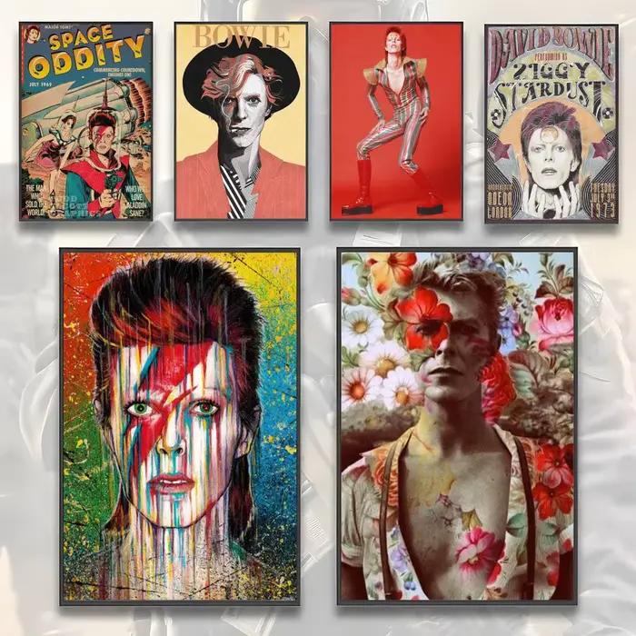 Chanteur de Rock britannique David B-Bowie