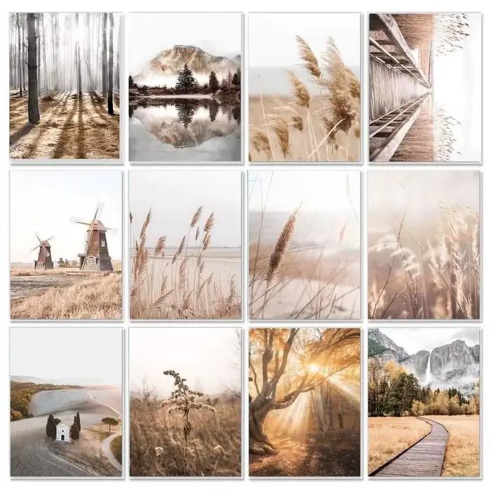GatyzQuantité-Cadre de paysage naturel pour adultes