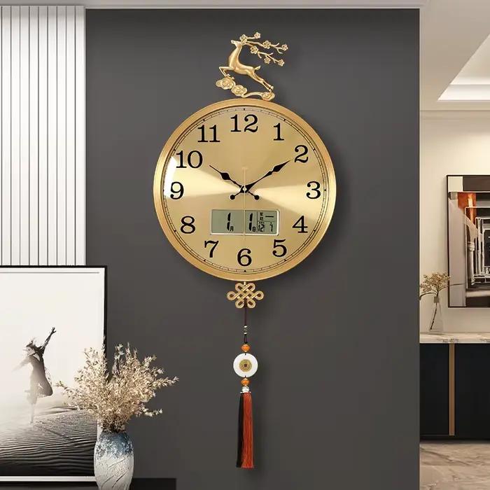 Horloge murale De cuisine minimaliste classique amusant concepteur