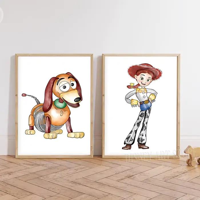 Toy Story – imprimés d'art aquarelle