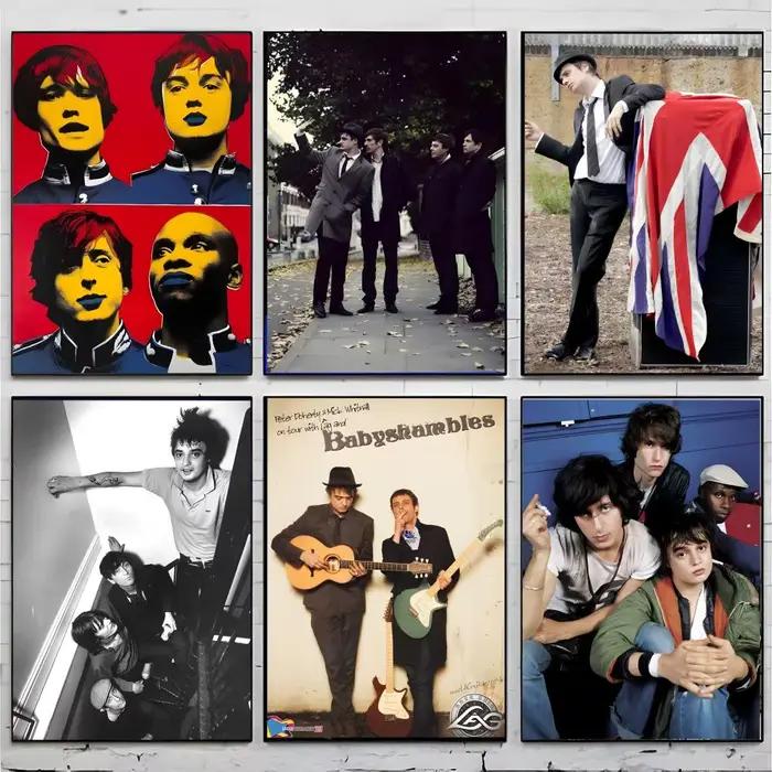 Affiche de groupe de rock B-Babyshambles