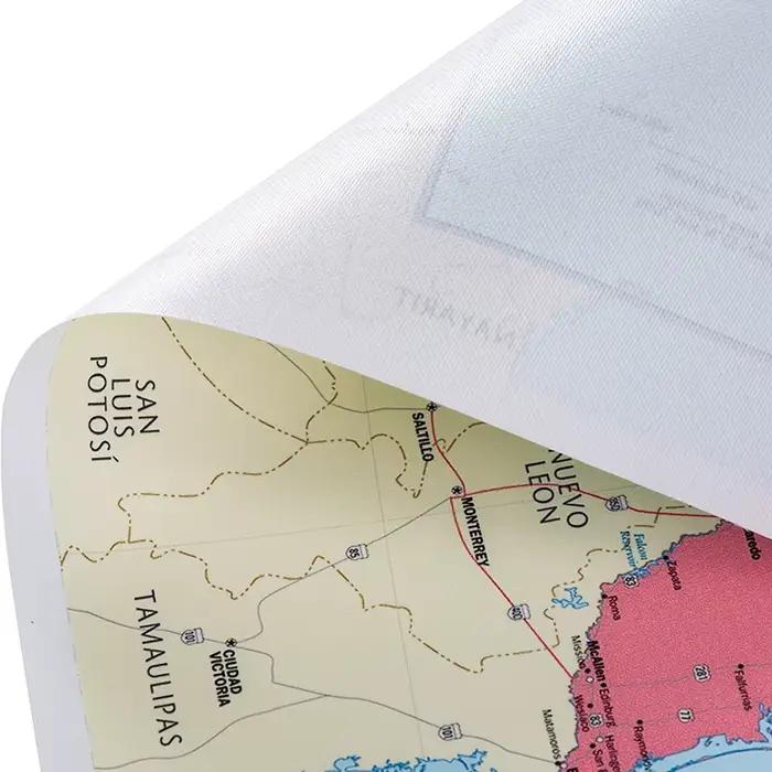 Toile Non tissée de carte politique de la France