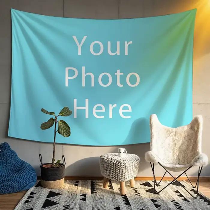 Décoration murale en tissu personnalisée pour rehausser l'ambiance de votre maison – Parfaite pour les salons