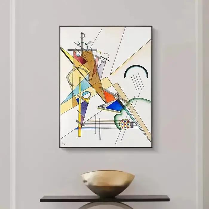 Affiches d'art mural géométrique de Wassily Kandinsky
