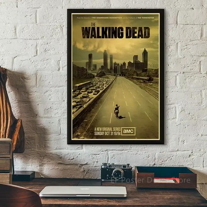 Affiche The Walking Dead Rick Grimes/Daryl Dixon