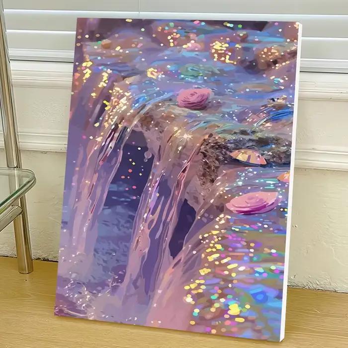 Peinture à l'huile par numéros paysage de montagne bricolage