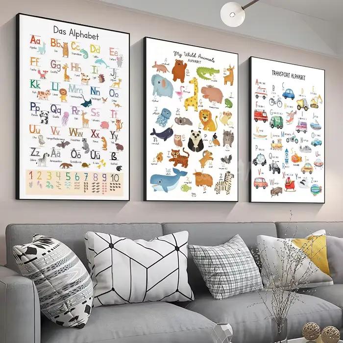 Affiche Auto-Adhésive en Papier Imperméable pour Salle de Jeux