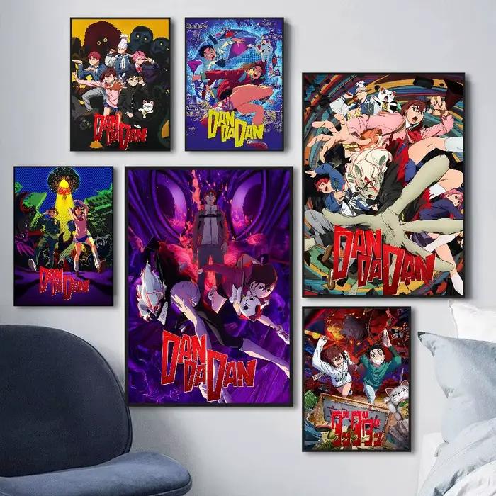 Affiches de films classiques d'anime japonais D-Dandadanes