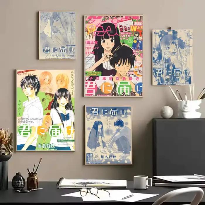 K-Kimi Ni Todoke From Me To You affiche autocollants peinture imperméable Art mural pour chambre salon décor à la maison décoration cadeau