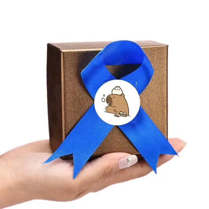 500 autocollants/rouleau Capybara mignons