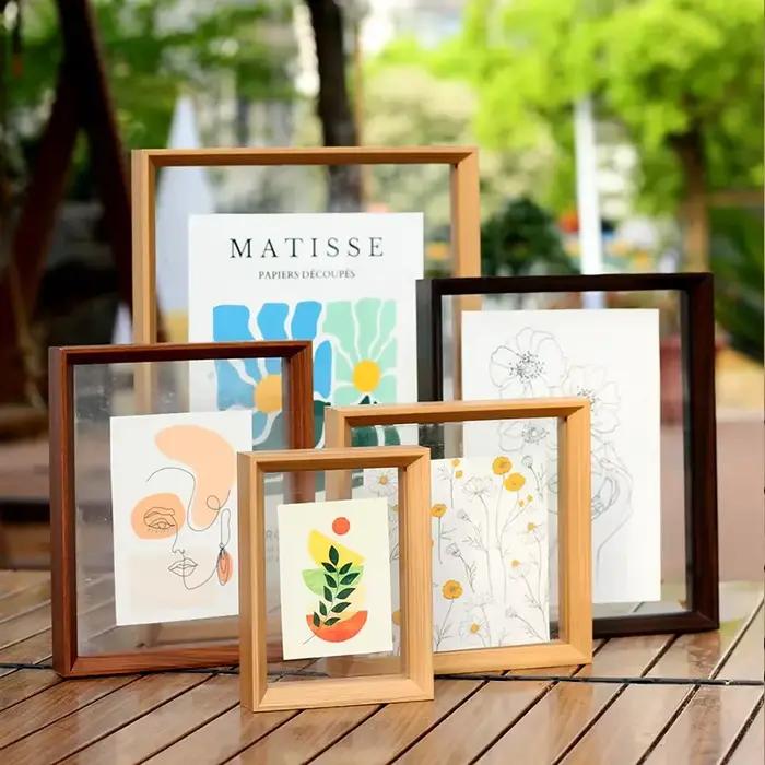 Cadres photo en bois massif