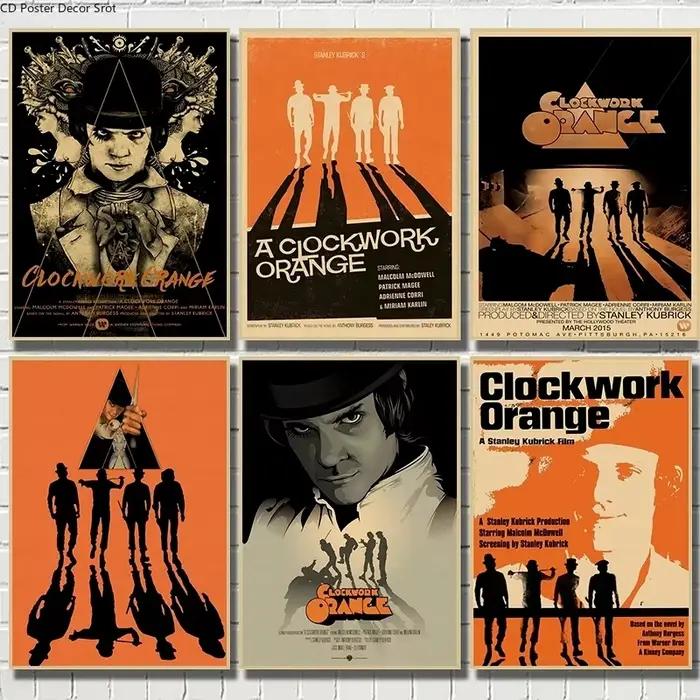 Affiche de Film classique A Clockwork Orange