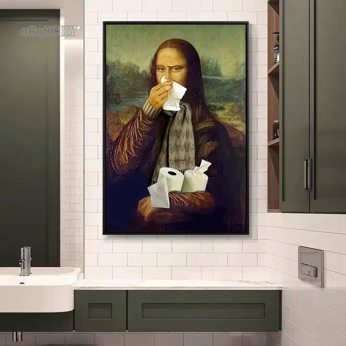 Affiches sur toile de salle de bains
