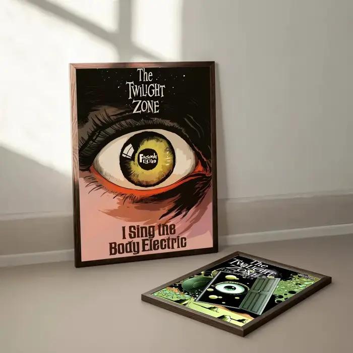Affiche de science-fiction TV Drama T-The Twilight Zone