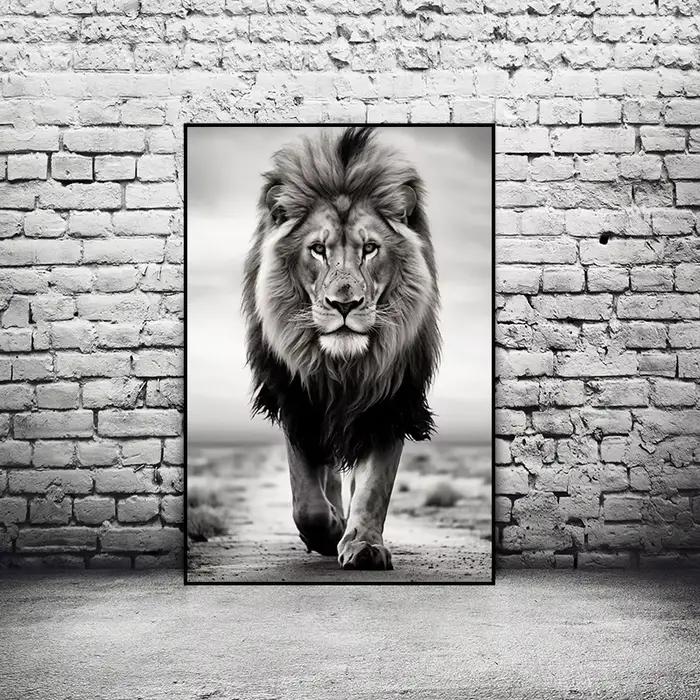 Peintures sur toile de lion