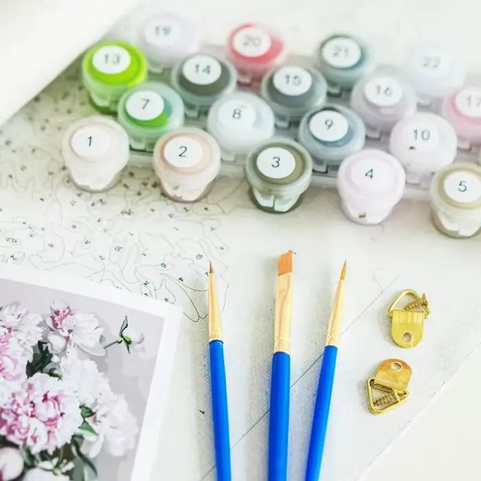 SDOYUNO – peinture par numéros, paysage de ville méditerranéenne, peinture acrylique, kits de dessin par numéros, décorations murales pour la maison, cadeau à faire soi-même