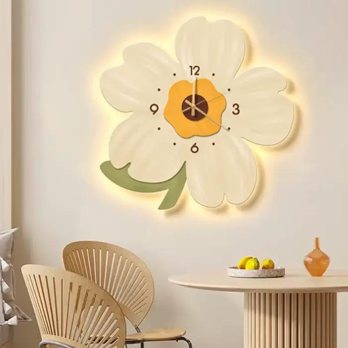 Horloge décorative légère suspendue pour Restaurant