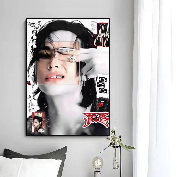 Affiche de chanteur coréen H-Hyunjin