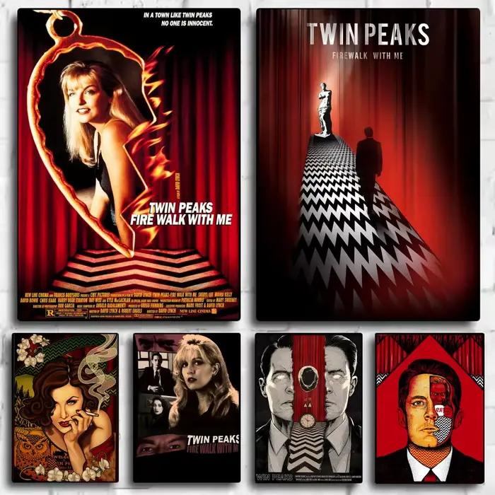 Affiche de la série télévisée classique T-Twin Peaks