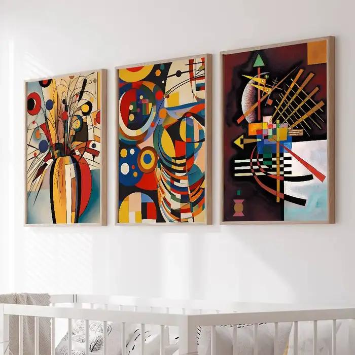 Affiche de Wassily Kandinsky avec impressions