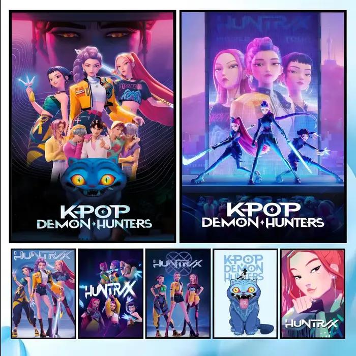 Affiche KPop Demon Hunters