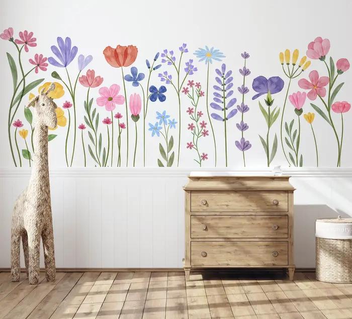 Autocollants muraux style Boho