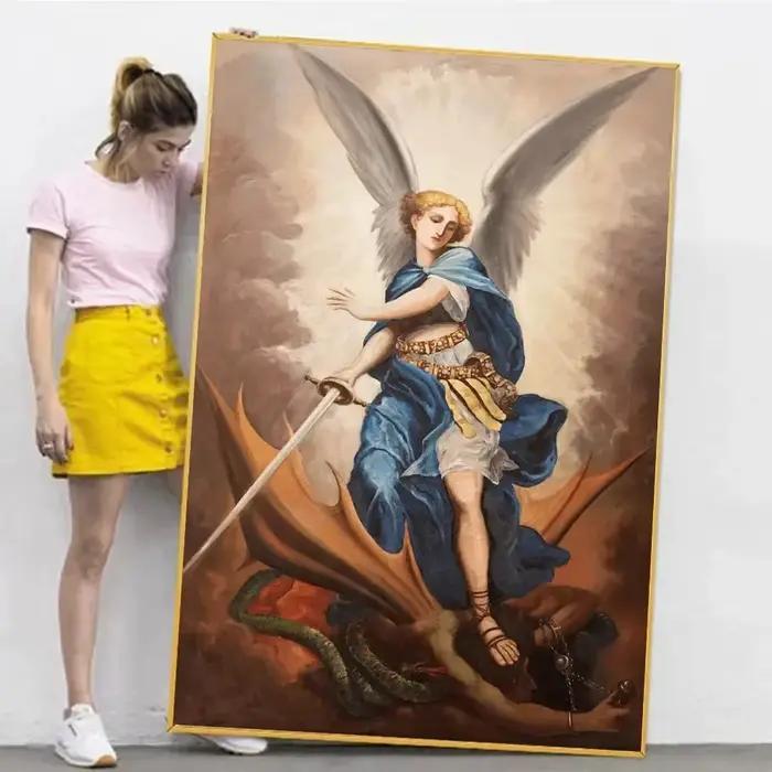 Affiches imprimées du Saint Archange Michel