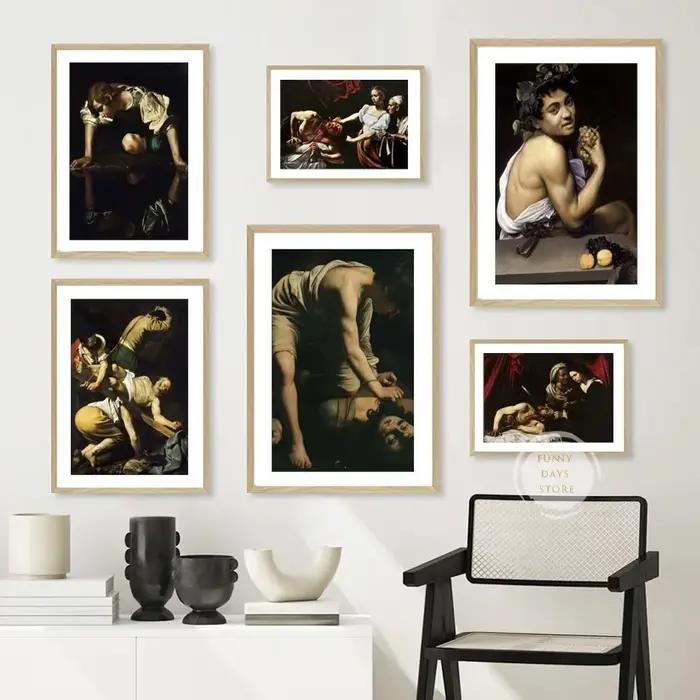 Peinture sur toile nordique pour la décoration intérieure