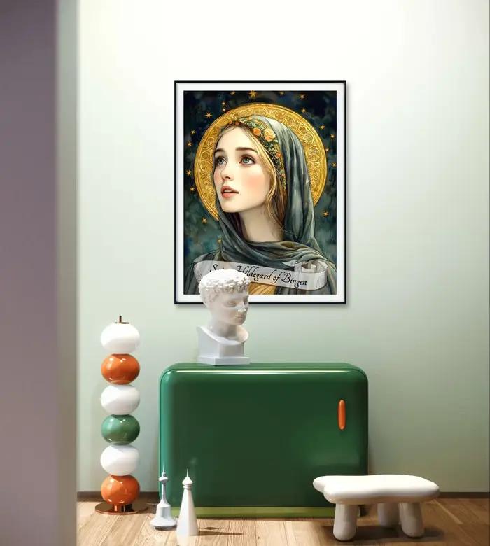 Kits de peinture à l'huile par numéros Vierge Marie