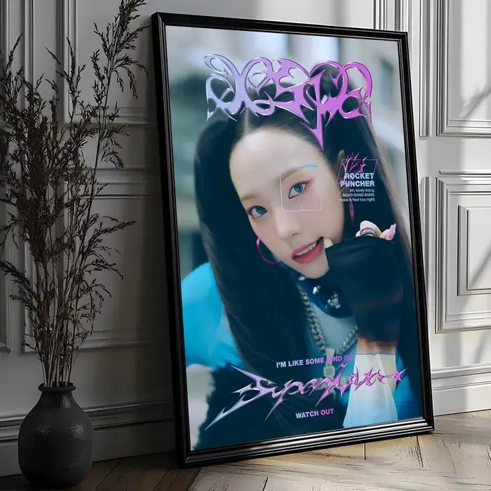 Affiche de musique pop coréenne A-Aespa