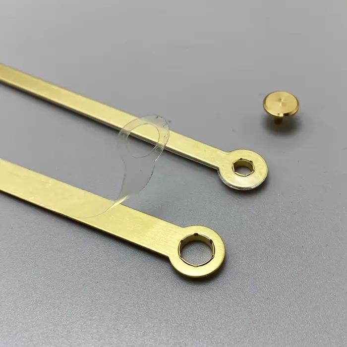 Accessoires d'aiguilles d'horloge à mouvement en laiton