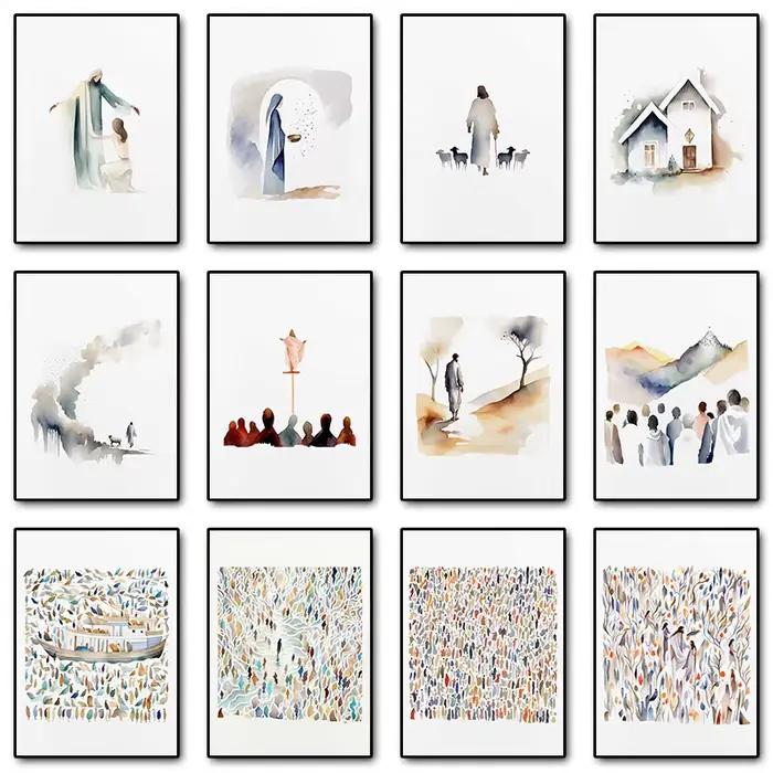 Affiches et imprimés de jésus chrétiens