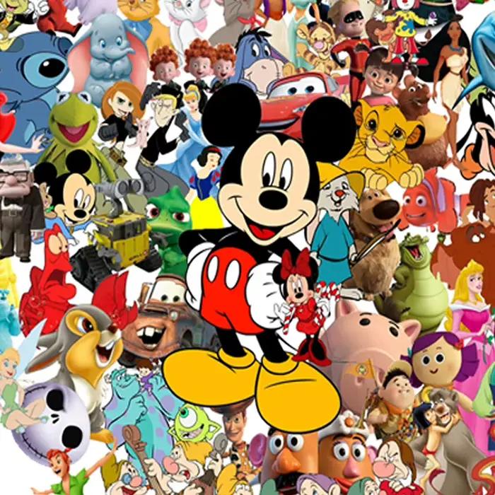 Affiches d'art de Mickey Mouse en aquarelle