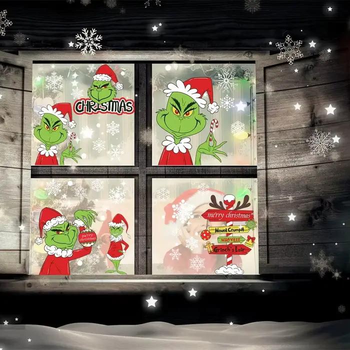 Autocollants de fenêtre de noël