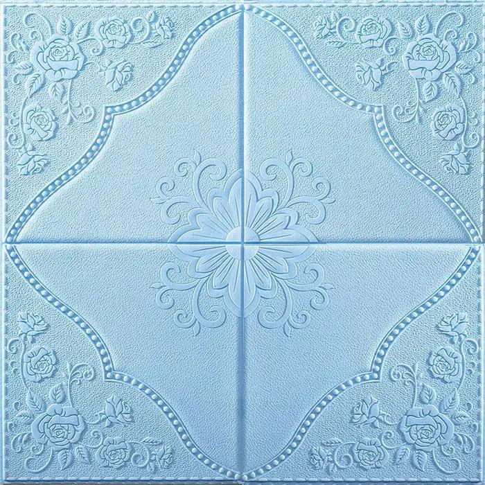 Papier peint auto-adhésif 3D pour décoration de plafond et de toit